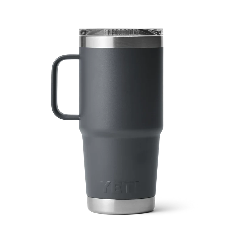 RAMBLER 20 OZ TRAVEL MUG Reisebecher CHARCOAL