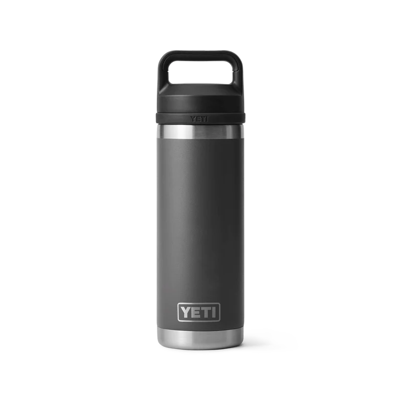RAMBLER 18 OZ BOTTLE CHUG Flasche CHARCOAL