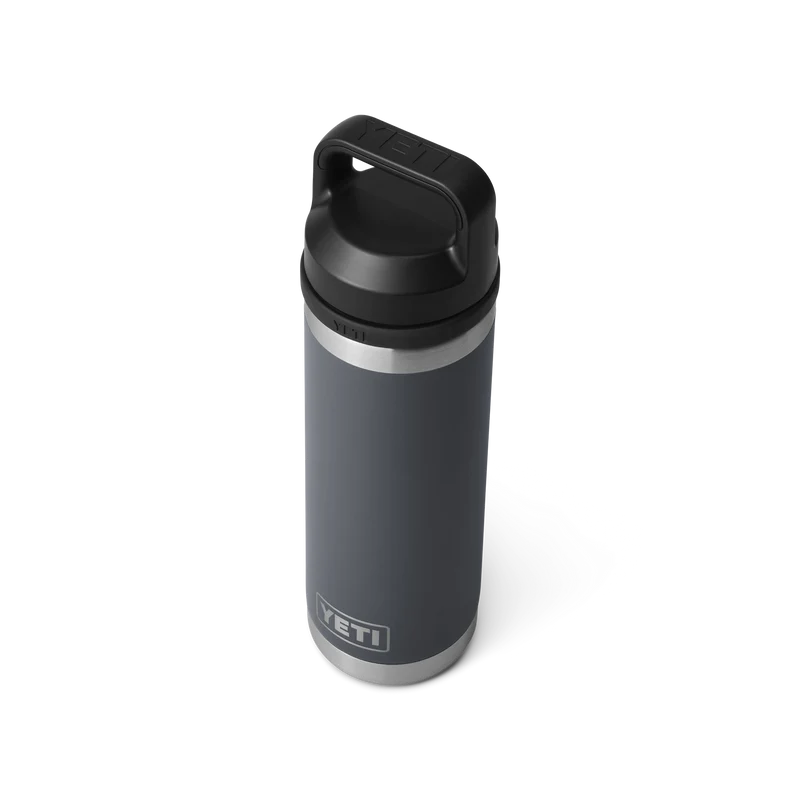 RAMBLER 18 OZ BOTTLE CHUG Flasche CHARCOAL