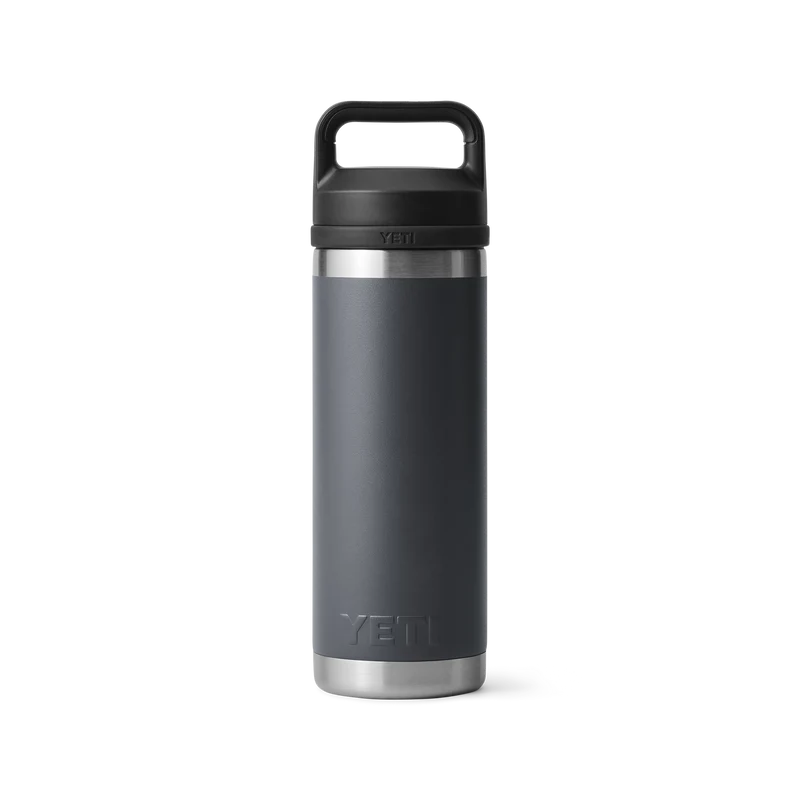 RAMBLER 18 OZ BOTTLE CHUG Flasche CHARCOAL