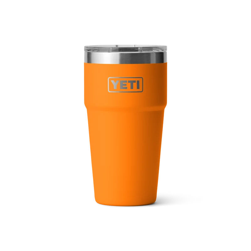 RAMBLER 20 OZ STACKABLE CUP Stapelbarer Becher KING CRAB ORANGE