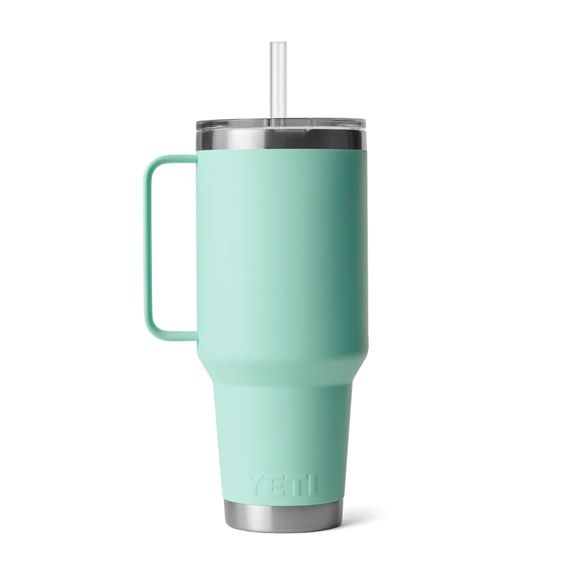 RAMBLER 42 OZ STRAW MUG Trinkbecher SEAFOAM
