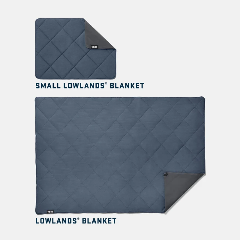 SMALL LOWLANDS BLANKET kleine Decke Picknik NAVY