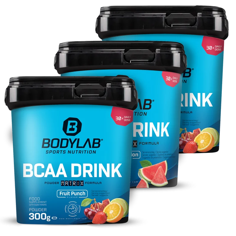 3 x BCAA Drink Powder (je 300g)