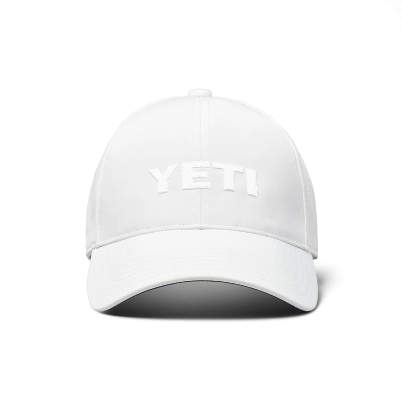 YETI Logo Performance Cap Strukturiert WHITE