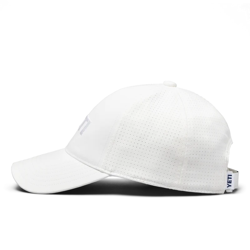 YETI Logo Performance Cap Strukturiert WHITE
