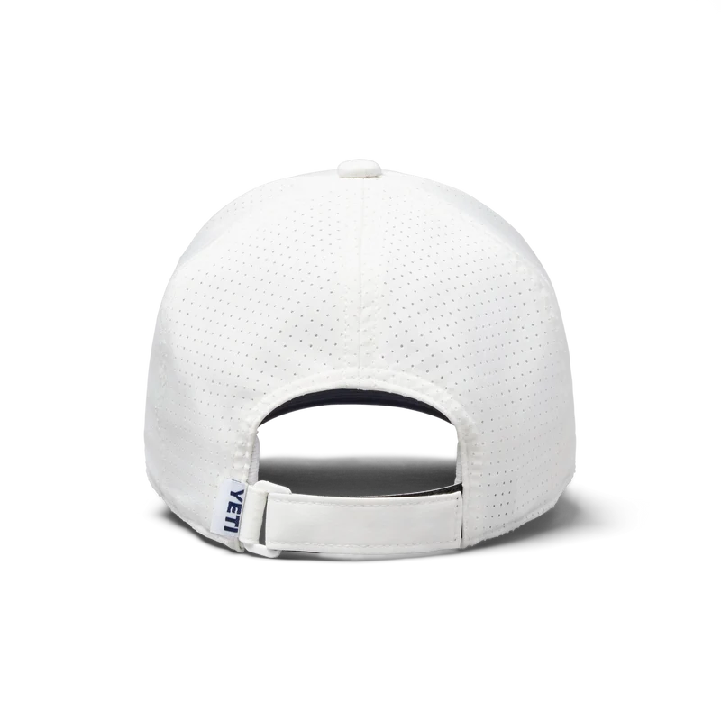 YETI Logo Performance Cap Strukturiert WHITE