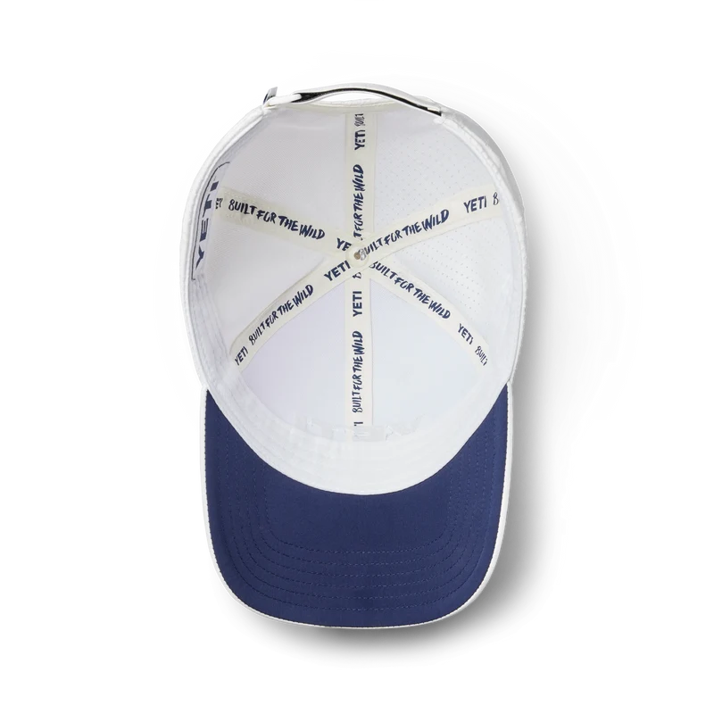 YETI Logo Performance Cap Strukturiert WHITE