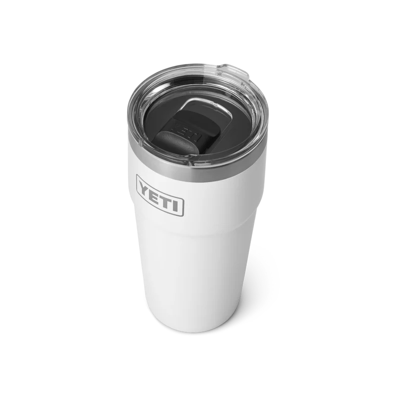 RAMBLER 20 OZ STACKABLE CUP Stapelbarer Becher WHITE