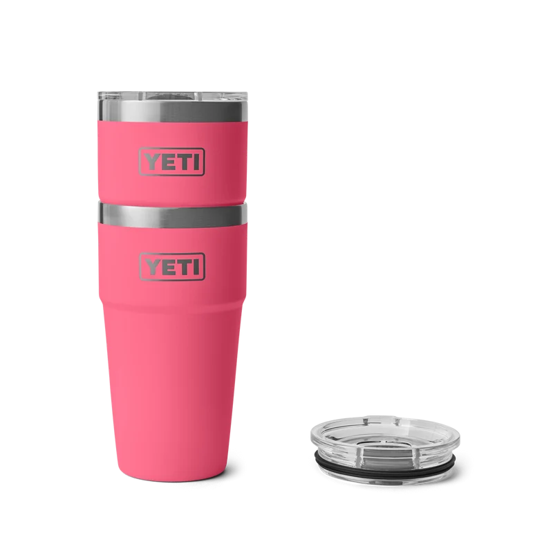 RAMBLER 20 OZ STACKABLE CUP Stapelbarer Becher TROPICAL PINK
