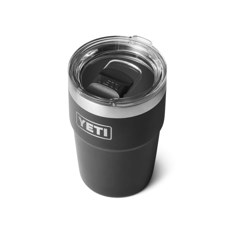 RAMBLER 16 OZ STACKABLE CUP Stapelbarer Becher BLACK