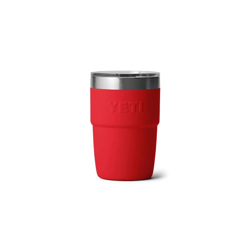 RAMBLER 8 OZ stapelbare Tasse mit Keramikbeschichtung RESCUE RED