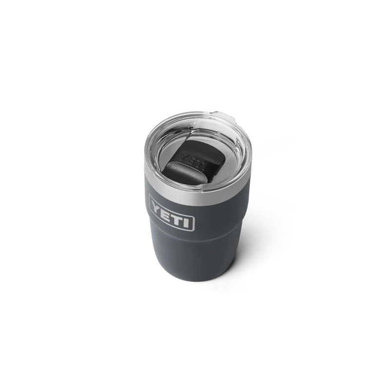 RAMBLER 8 OZ stapelbare Tasse mit Keramikbeschichtung CHARCOAL