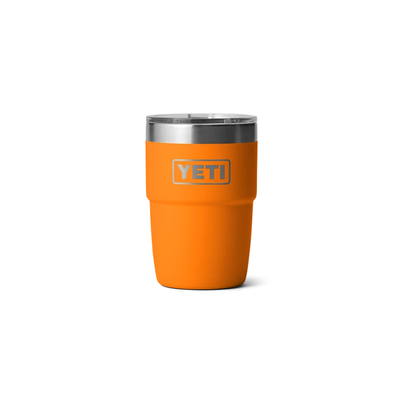 RAMBLER 8 OZ stapelbare Tasse mit Keramikbeschichtung KING CRAB ORANGE