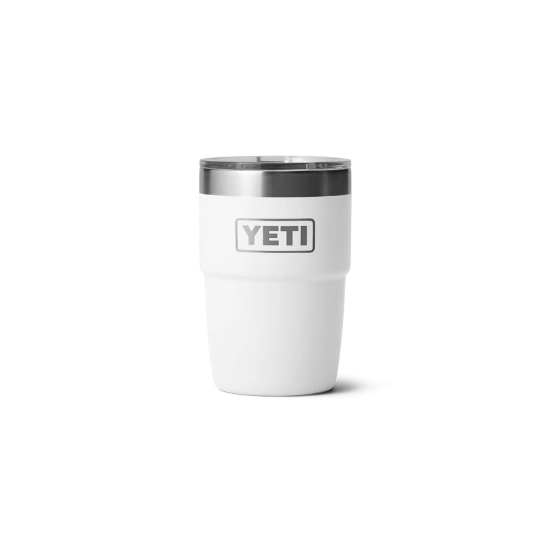 RAMBLER 8 OZ stapelbare Tasse mit Keramikbeschichtung WHITE
