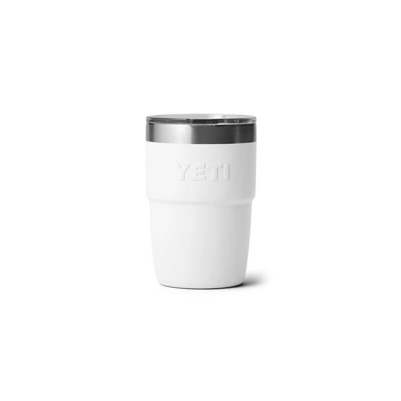 RAMBLER 8 OZ stapelbare Tasse mit Keramikbeschichtung WHITE