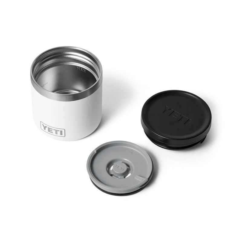 RAMBLER 8 OZ FOOD JAR Isolierter Essensbehälter WHITE