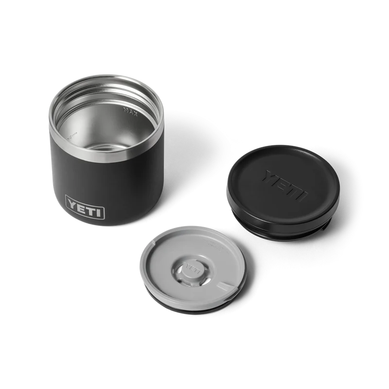 RAMBLER 8 OZ FOOD JAR Isolierter Essensbehälter BLACK