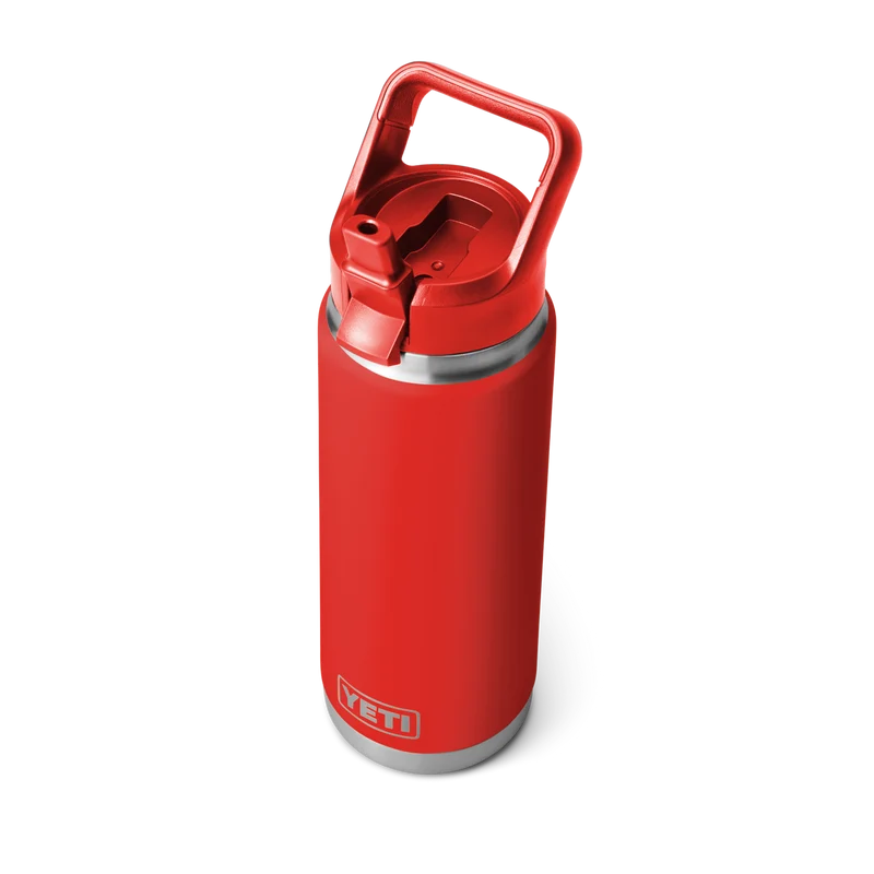 RAMBLER 26 OZ C STRAW BOTTLE Flasche RESCUE RED