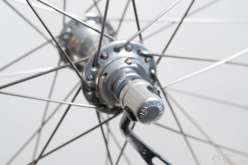 Campagnolo Record på Campagnolo Roma 60 clincherfælge 28" NOS