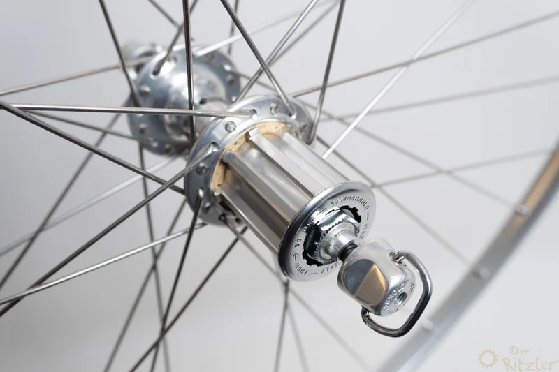 Campagnolo Record på Campagnolo Roma 60 clincherfælge 28" NOS