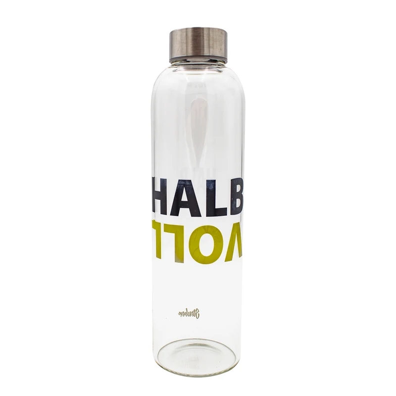 Trinkflasche 700 ml mit motivierenden Sprüchen