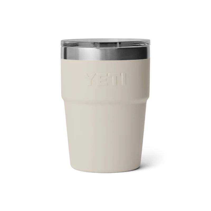 RAMBLER 16 OZ STACKABLE CUP Stapelbarer Becher CAPE TAUPE