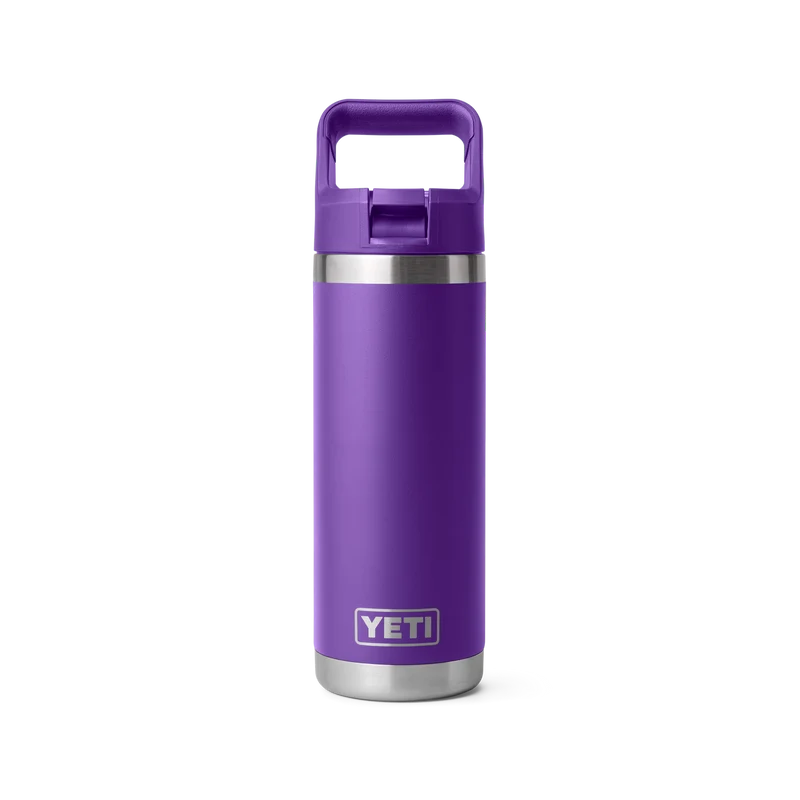 RAMBLER 18 OZ COLOR STRAW BOTTLE Flasche PACE PURPLE