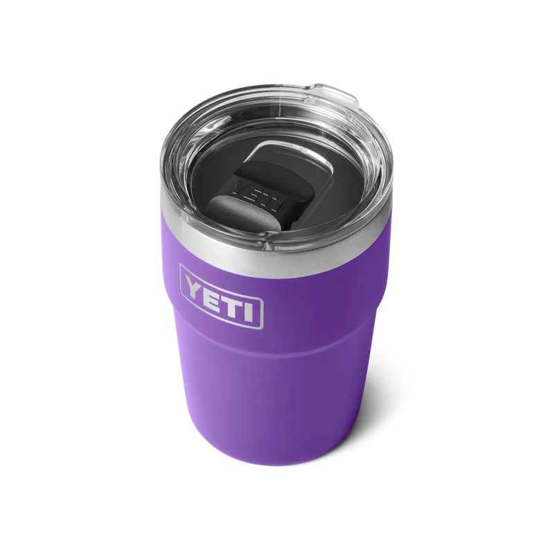 RAMBLER 16 OZ STACKABLE CUP Stapelbarer Becher PACE PURPLE