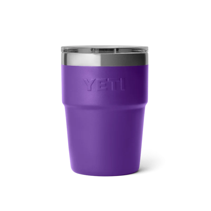 RAMBLER 16 OZ STACKABLE CUP Stapelbarer Becher PACE PURPLE