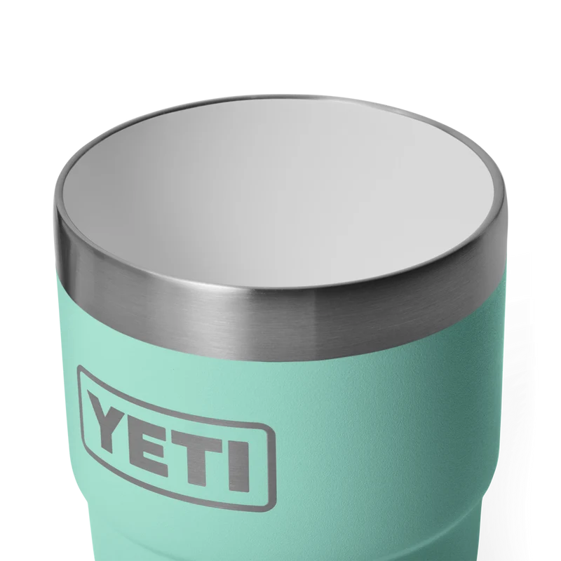 RAMBLER 8 OZ stapelbare Tasse mit Keramikbeschichtung SEAFOAM