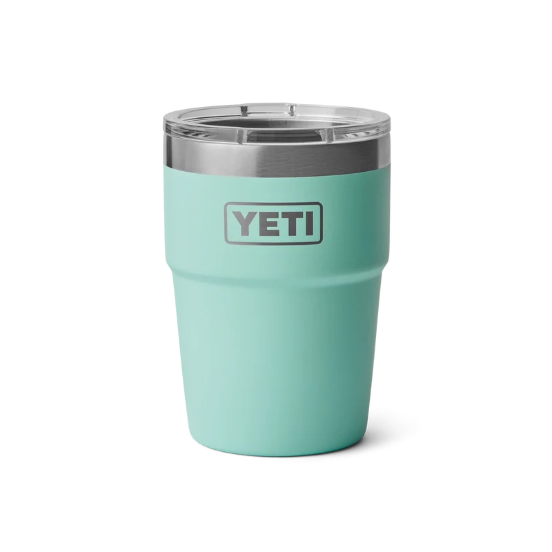 RAMBLER 16 OZ STACKABLE CUP Stapelbarer Becher SEAFOAM