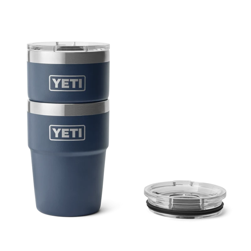 RAMBLER 16 OZ STACKABLE CUP Stapelbarer Becher NAVY