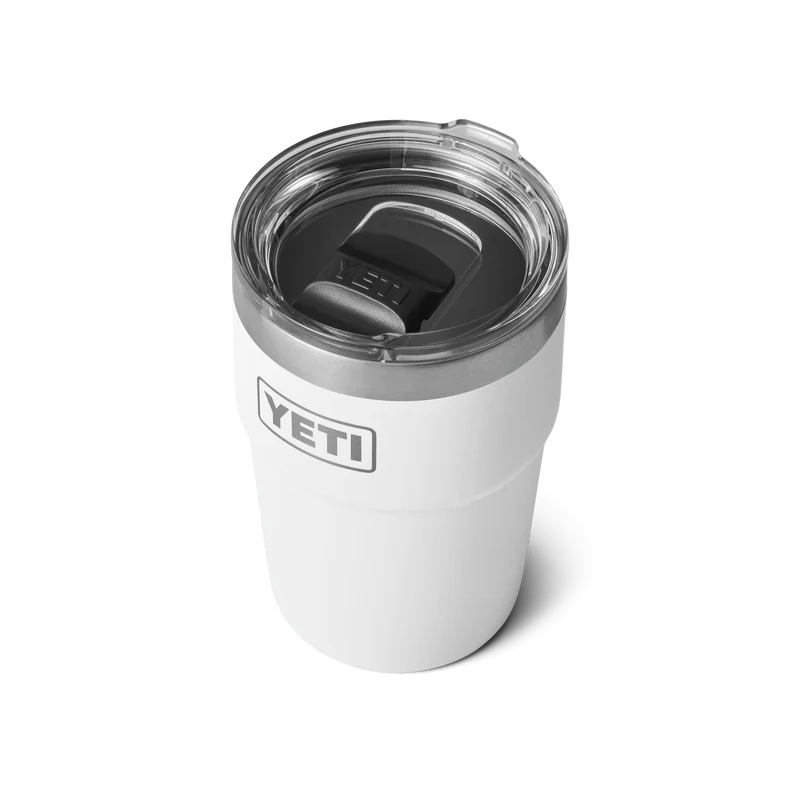 RAMBLER 16 OZ STACKABLE CUP Stapelbarer Becher WHITE