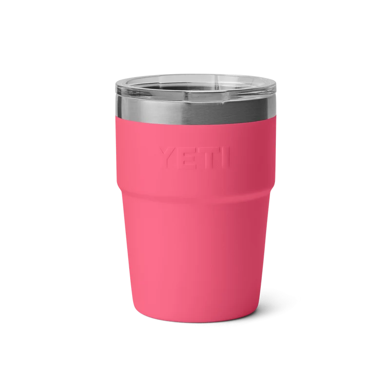 RAMBLER 16 OZ STACKABLE CUP Stapelbarer Becher TROPICAL PINK