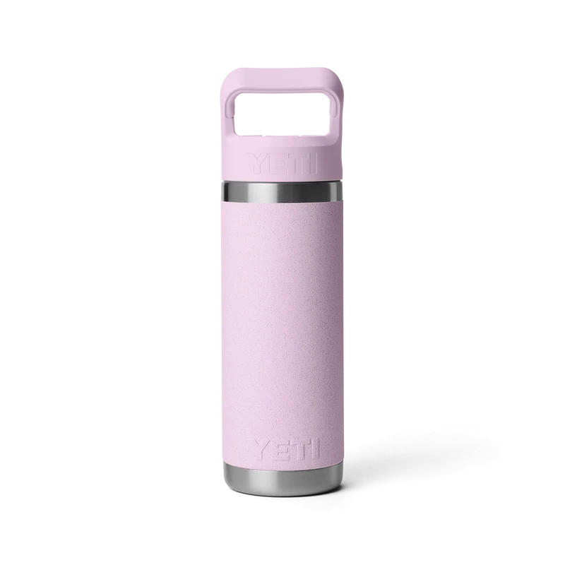 RAMBLER 18 OZ COLOR STRAW BOTTLE Flasche CHERRY BLOSSOM