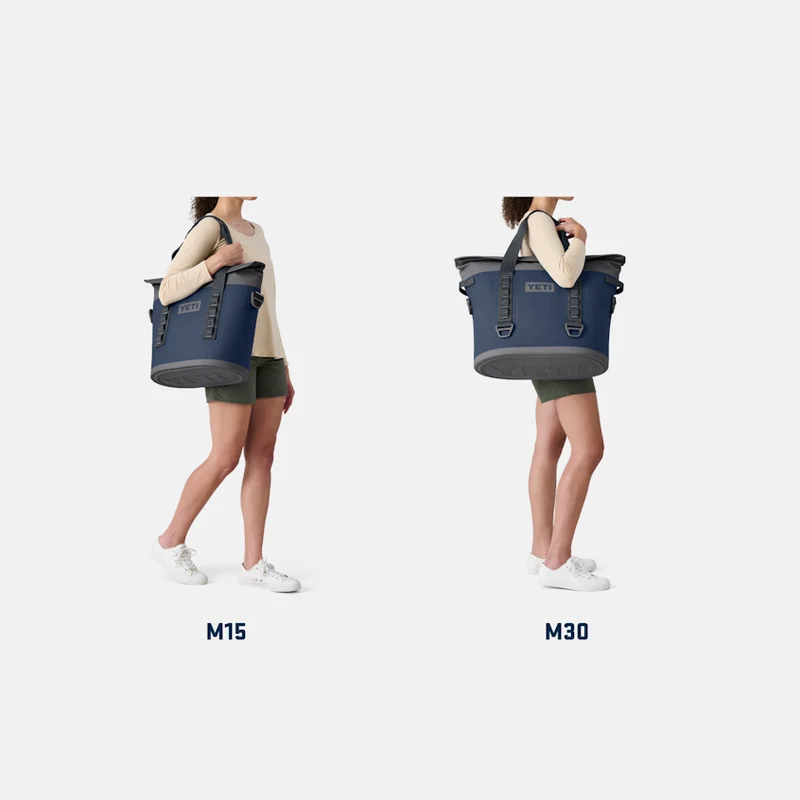 HOPPER M30 Kühltasche in Shopper Form groß OLIVE