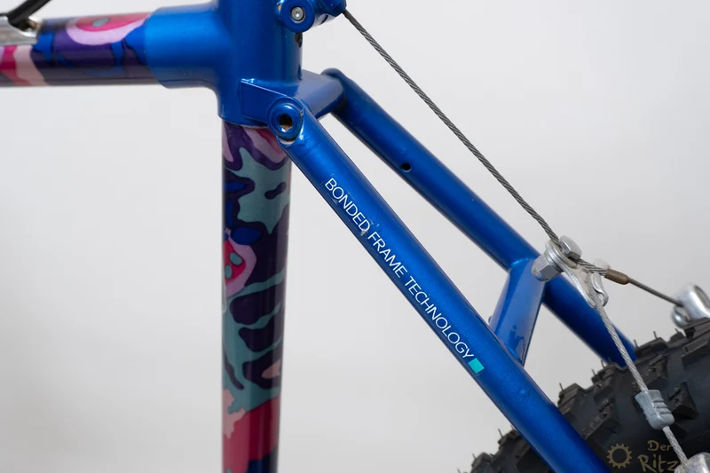 Raleigh Dyna-Tech Titanium 47 cm vintage mountainbike