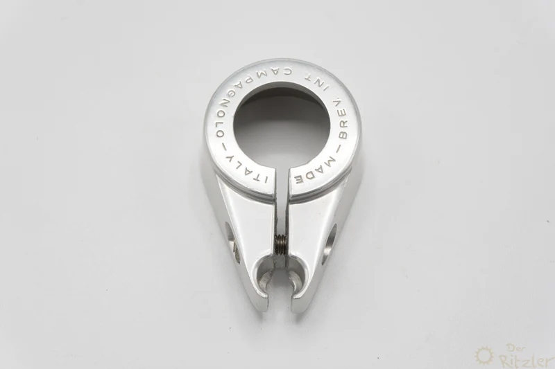 Campagnolo Euclid MTB bremsekabelstop, sølv, til 1" headsets, NOS