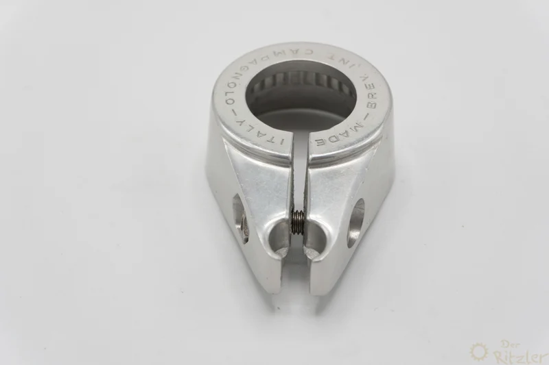 Campagnolo Euclid MTB bremsekabelstop, sølv, til 1" headsets, NOS