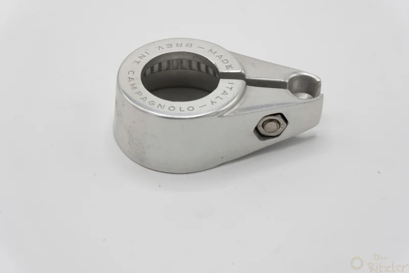 Campagnolo Euclid MTB bremsekabelstop, sølv, til 1" headsets, NOS