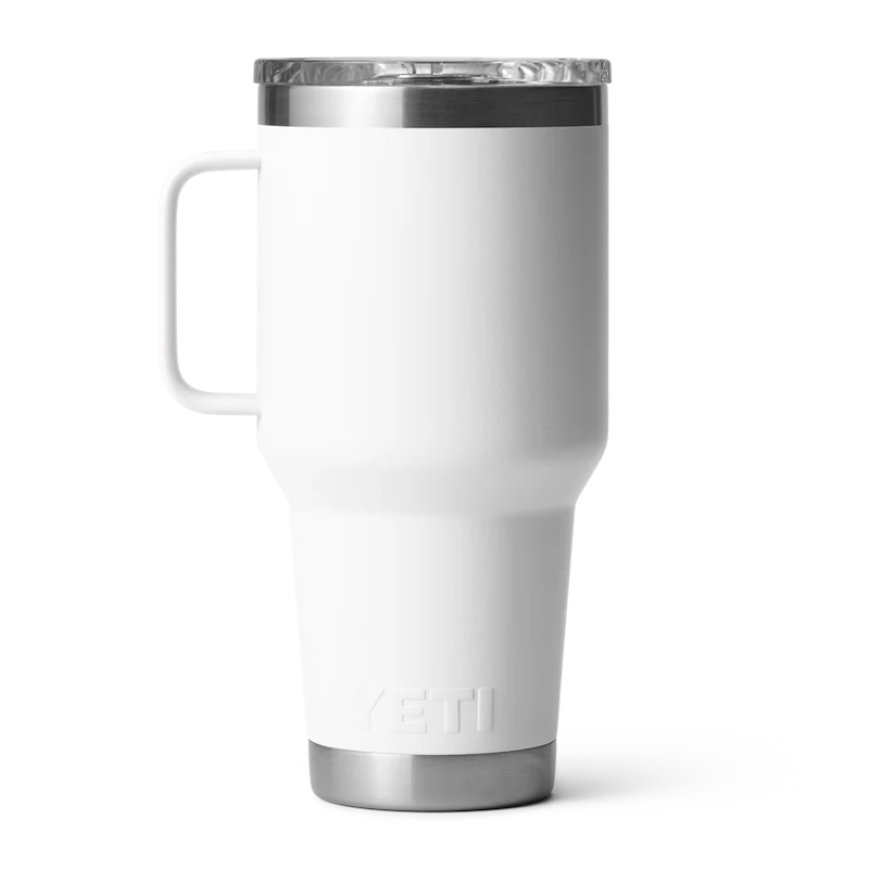 RAMBLER 30 OZ TRAVEL MUG Reisebecher WHITE