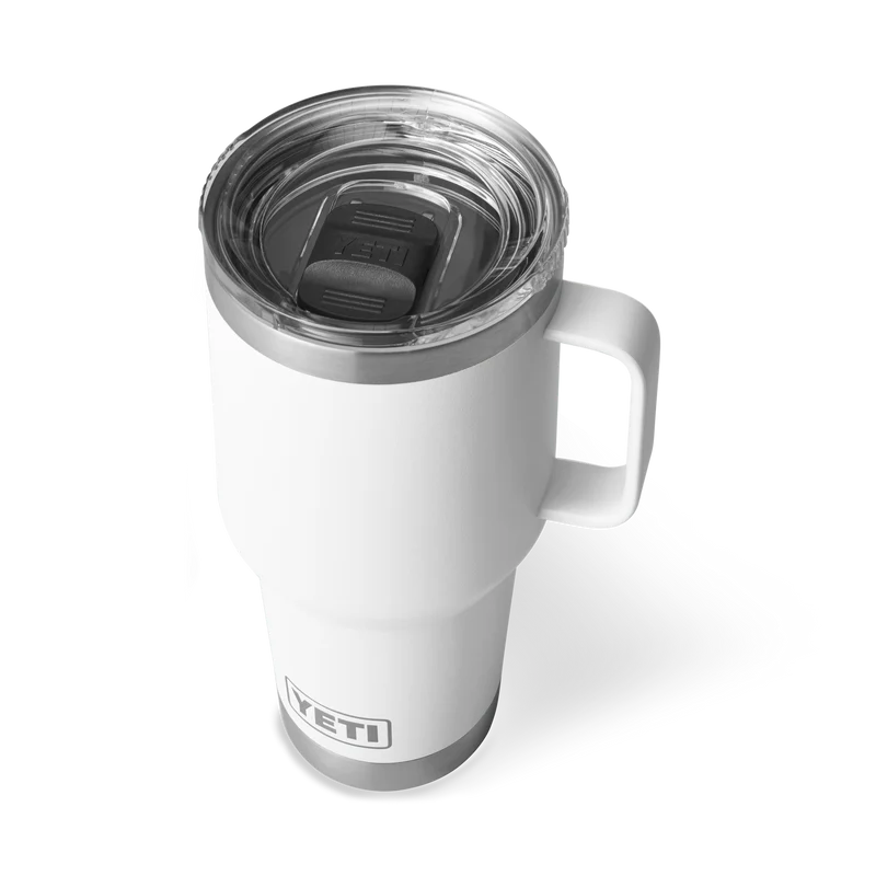 RAMBLER 30 OZ TRAVEL MUG Reisebecher WHITE