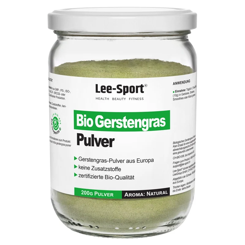 Bio Gerstengras Pulver
