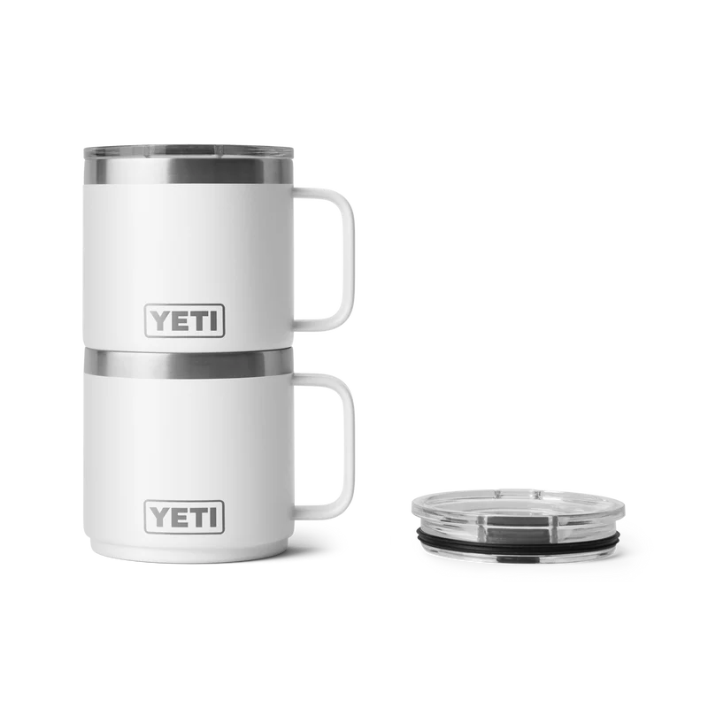 RAMBLER 14 OZ MUG Stapelbare Tasse WHITE