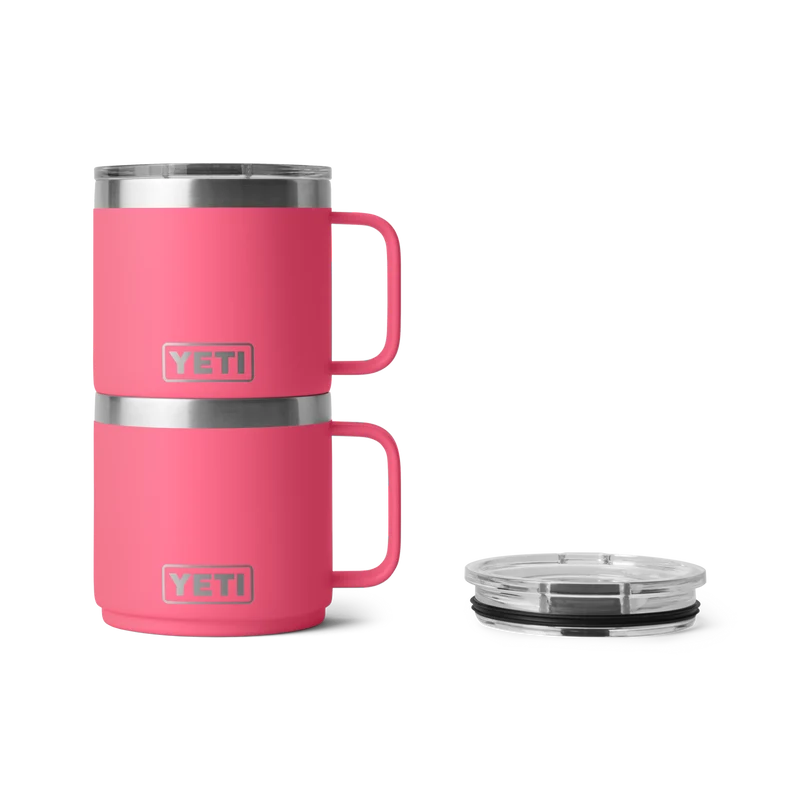 RAMBLER 14 OZ MUG Stapelbare Tasse TROPICAL PINK