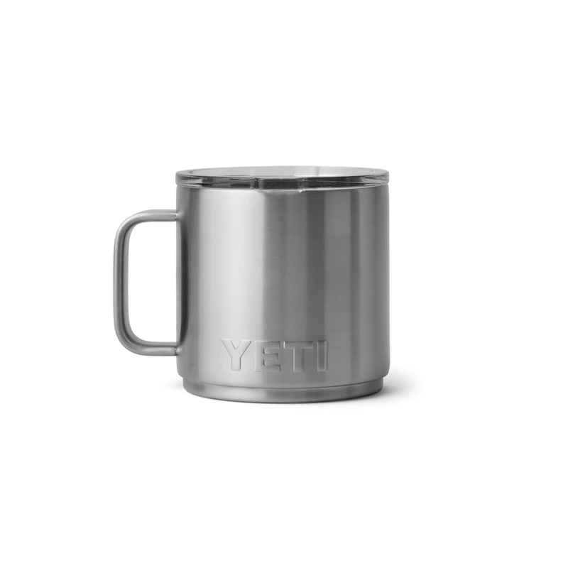 RAMBLER 14 OZ MUG Stapelbare Tasse STAINLESS STEEL