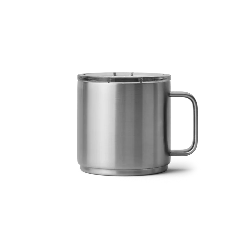 RAMBLER 14 OZ MUG Stapelbare Tasse STAINLESS STEEL