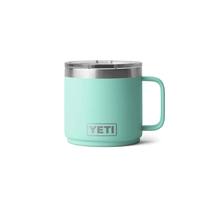 RAMBLER 14 OZ MUG Stapelbare Tasse SEAFOAM