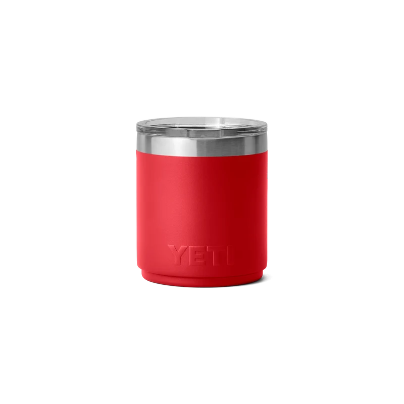 RAMBLER 10 OZ LOWBALL Cocktail, Kaffee Becher, Eisbecher RESCUE RED